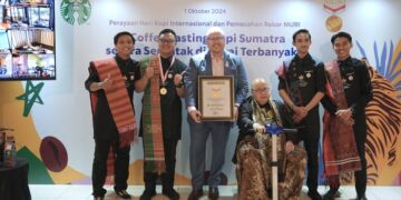Biji Kopi Sumatera Pecahkan Rekor MURI dalam Coffee Tasting Serentak
